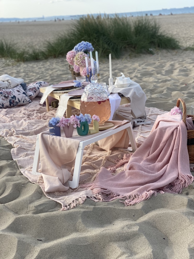 Piknik na plaży - dekoracja
